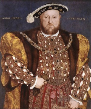 Retrato de Enrique VIII Renacimiento Hans Holbein el Joven Pinturas al óleo